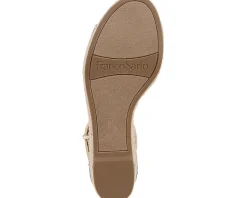 Franco Sarto Women's Clemens Raffia Espadrille Wedge Heel Sandals Discount