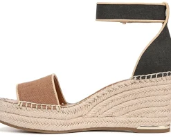 Franco Sarto Women's Clemens Raffia Espadrille Wedge Heel Sandals Discount