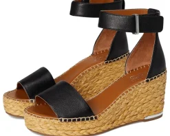 Women Franco Sarto Women's Clemens Raffia Espadrille Wedge Heel Sandals