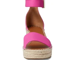 Women Franco Sarto Women's Clemens Raffia Espadrille Wedge Heel Sandals