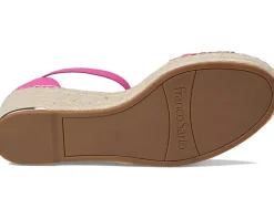 Women Franco Sarto Women's Clemens Raffia Espadrille Wedge Heel Sandals