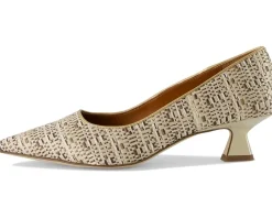 Franco Sarto Women's Diva Pointed Toe Kitten Heel Pump Hot