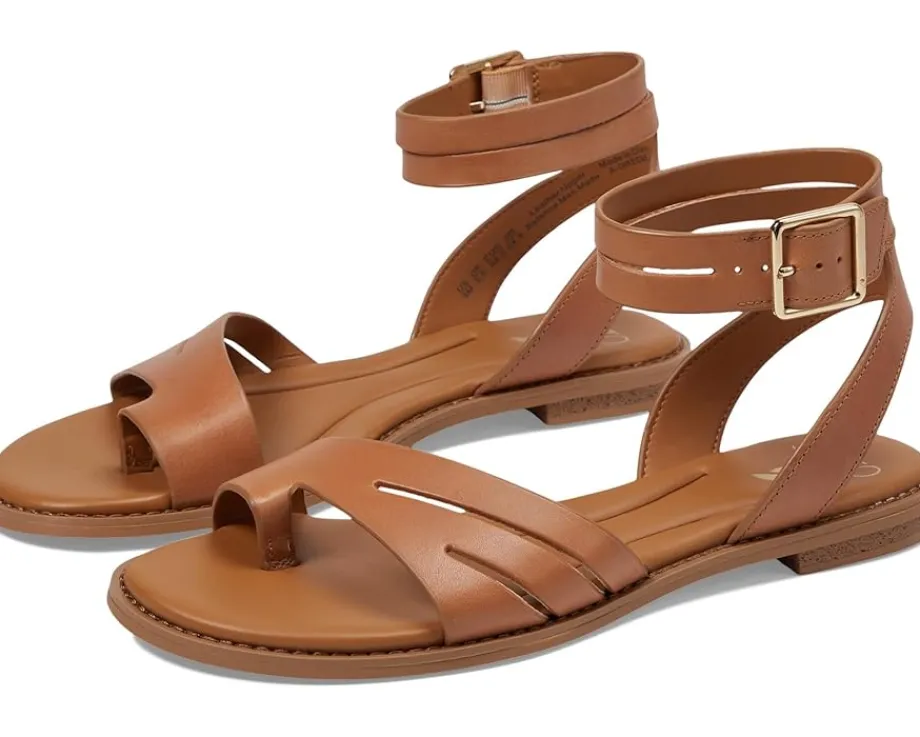 Women Franco Sarto Women's Greene Ankle Strap Flat Sandals