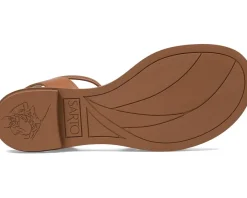 Women Franco Sarto Women's Greene Ankle Strap Flat Sandals