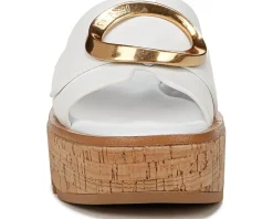 Women Franco Sarto Women's Hoda Cork Platform Slide Sandals
