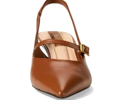 Franco Sarto Women's Khloe Pointed Toe Slingback Kitten Heel Best