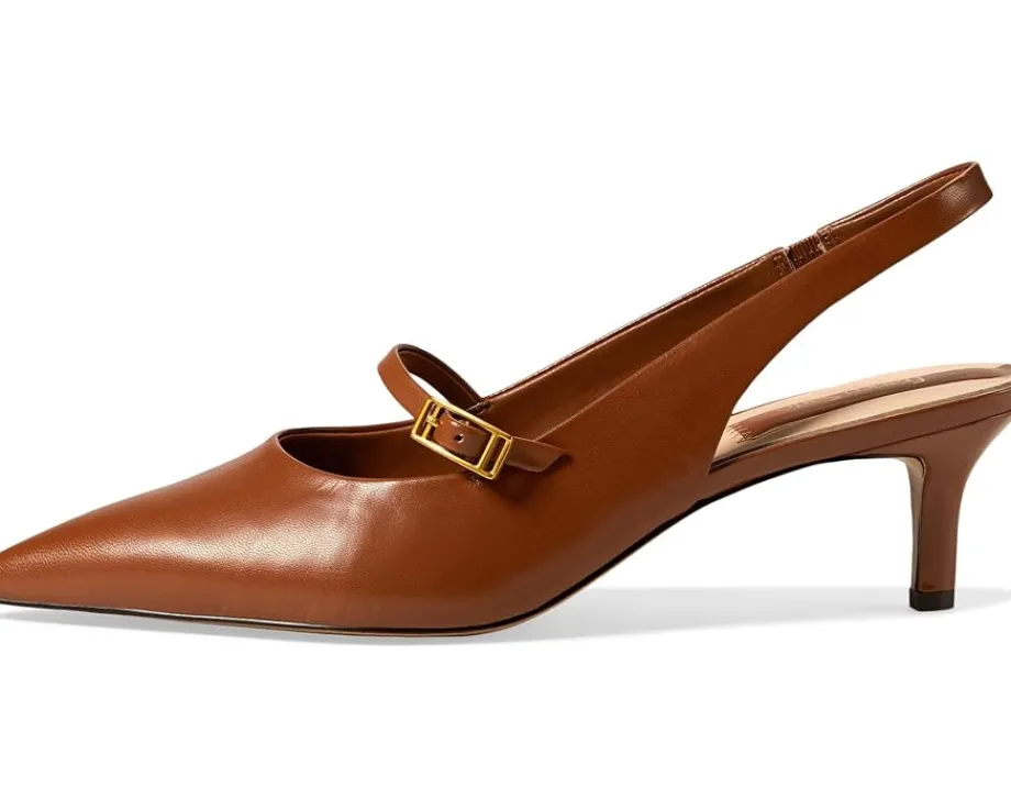 Franco Sarto Women's Khloe Pointed Toe Slingback Kitten Heel Best