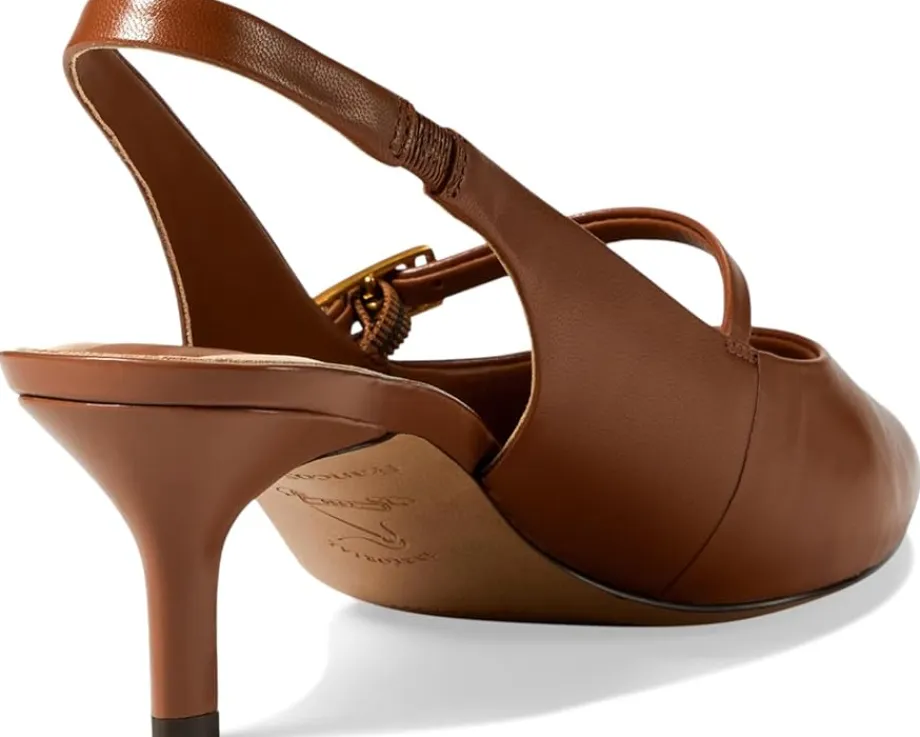 Franco Sarto Women's Khloe Pointed Toe Slingback Kitten Heel Best