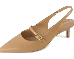 Franco Sarto Women's Khloe Pointed Toe Slingback Kitten Heel Hot