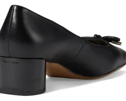 Franco Sarto Women's Natalia Square Toe Block Heel Pumps with Bow Online