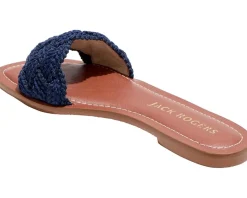 Women Jack Rogers Women's Dumont Woven Rope Flat Sandals
