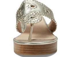 Women Jack Rogers Women's Jacks Mid Wedge Stacked