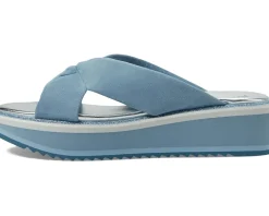 Women Johnston & Murphy Women's Johnston & Murphy Grace Cross Band Slide