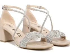 LifeStride Women's Captivate Strappy Block Heel Dress Sandals Clearance