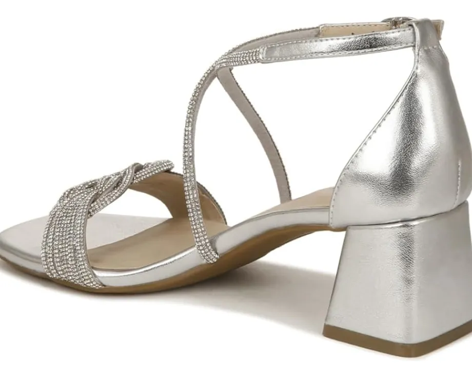 LifeStride Women's Captivate Strappy Block Heel Dress Sandals Discount