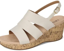 Women LifeStride Women's Darby Slingback Wedge Sandals