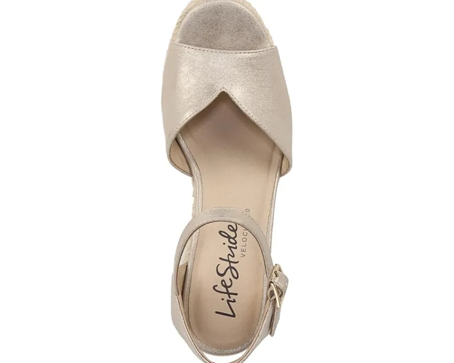 Women LifeStride Women's Tess Wedge Espadrille Sandals