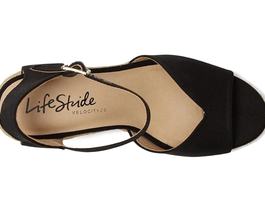 Women LifeStride Women's Tess Wedge Espadrille Sandals