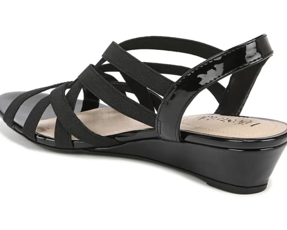 Women LifeStride Women's Yung Strappy Wedge Sandals