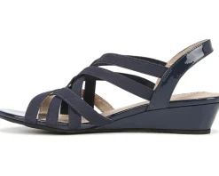 Women LifeStride Women's Yung Strappy Wedge Sandals