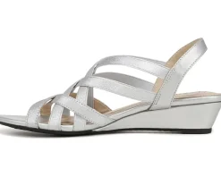 LifeStride Women's Yung Strappy Wedge Sandals