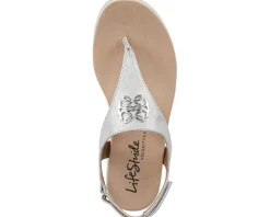 LifeStride Women's Zeeta Thong Sandals Best
