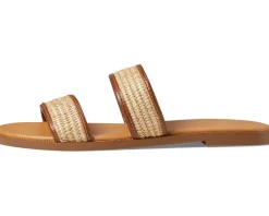 Women Madewell Women's The Teagan Slide Sandal in Straw