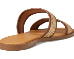 Women Madewell Women's The Teagan Slide Sandal in Straw