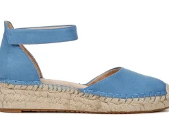 Naturalizer Women's Wren Ankle Strap Low Heel Espadrille New