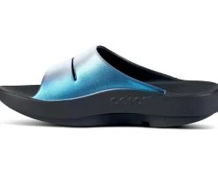 OOFOS Women's OOahh Luxe Slide Frost Best