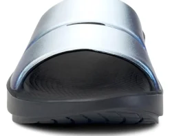 OOFOS Women's OOahh Luxe Slide Frost Best