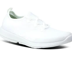 OOFOS Women's OOmg Sport LS Shoe White Hot