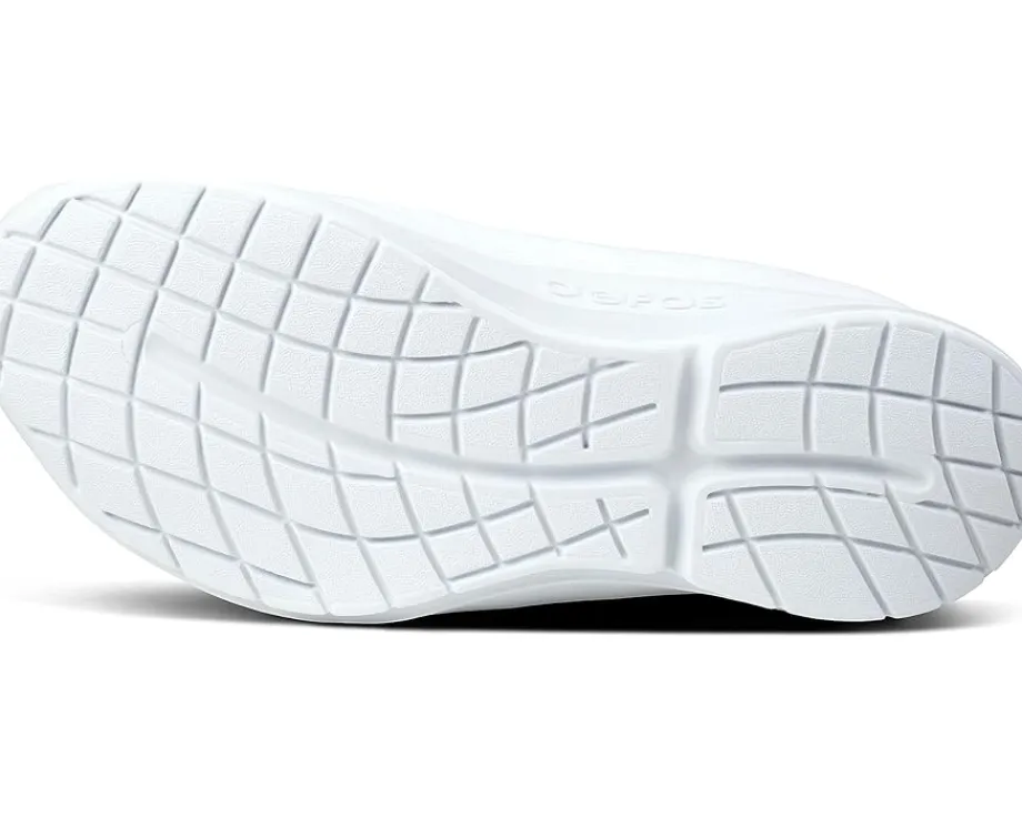 OOFOS Women's OOmg Sport LS Shoe White Hot