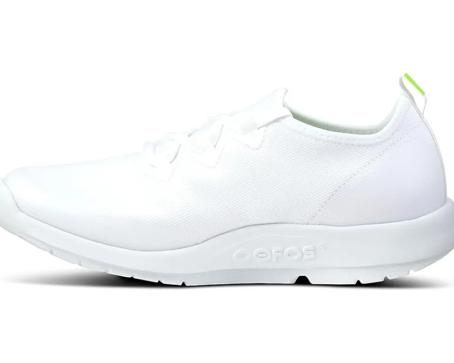 OOFOS Women's OOmg Sport LS Shoe White Hot
