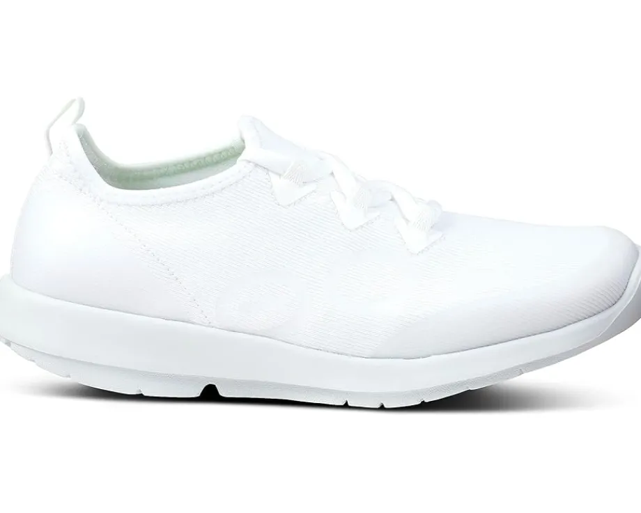 OOFOS Women's OOmg Sport LS Shoe White Hot