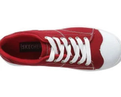 SKECHERS Women's Roadies-True Roots Sneaker Red Clearance
