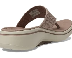 SKECHERS Women's Go Walk Arch Fit Sandal Discount