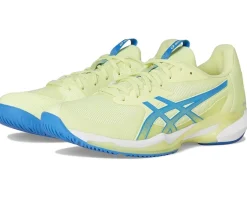 ASICS Women's Solution Speed FF 3 Tennis Shoe Huddle Yellow/Blue Coast Sale