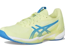 ASICS Women's Solution Speed FF 3 Tennis Shoe Huddle Yellow/Blue Coast Sale
