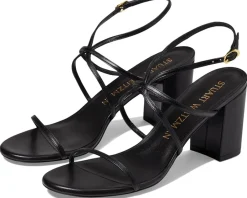 Stuart Weitzman Women's Barelythere 75 Block Sandal Outlet