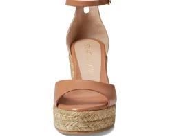 Women Stuart Weitzman Women's Nudistcurve Espadrille Wedge