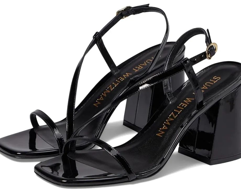 Stuart Weitzman Women's Soiree 85 Block Sandal New