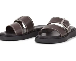 Women Vagabond Shoemakers Women's Connie Leather Double Band Sandal