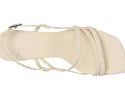 Women Vagabond Shoemakers Women's Jonna Leather Strappy Kitten Heel Sandals