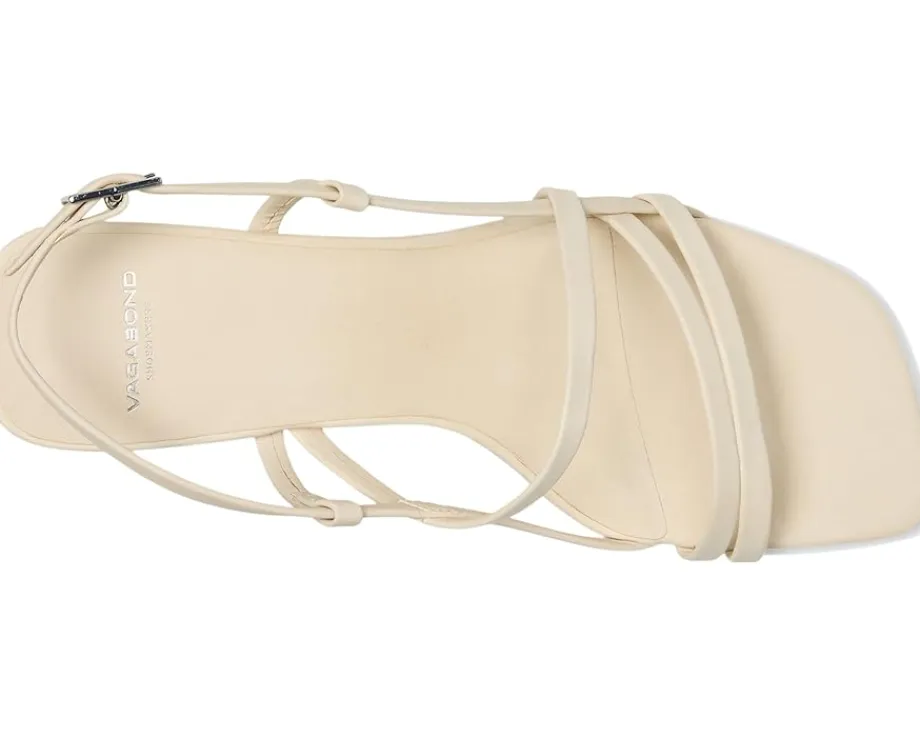 Women Vagabond Shoemakers Women's Jonna Leather Strappy Kitten Heel Sandals