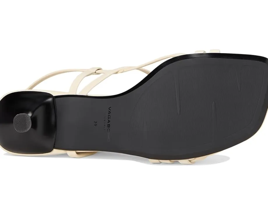 Women Vagabond Shoemakers Women's Jonna Leather Strappy Kitten Heel Sandals