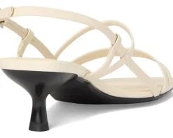 Women Vagabond Shoemakers Women's Jonna Leather Strappy Kitten Heel Sandals