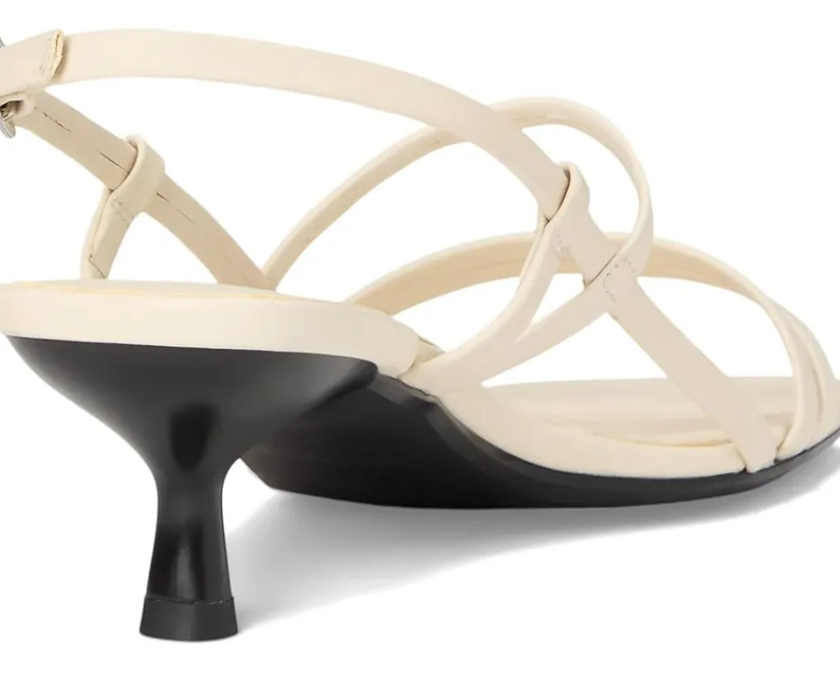 Women Vagabond Shoemakers Women's Jonna Leather Strappy Kitten Heel Sandals