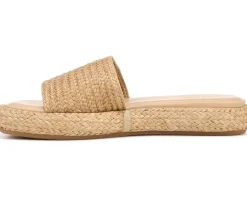 Women Vince Women's Eva Platform Slide Sandals