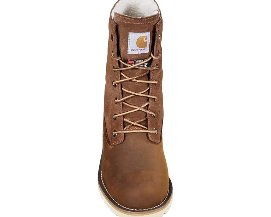 Carhartt WP 8" Ins. Wedge Fold Down Winter Boot Bison Brown Oil Tan Hot